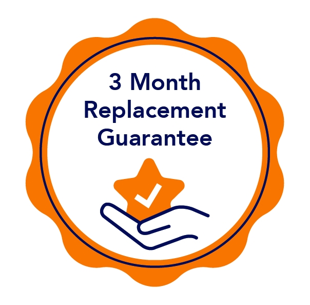 3 month replacement guarantee for recruitment